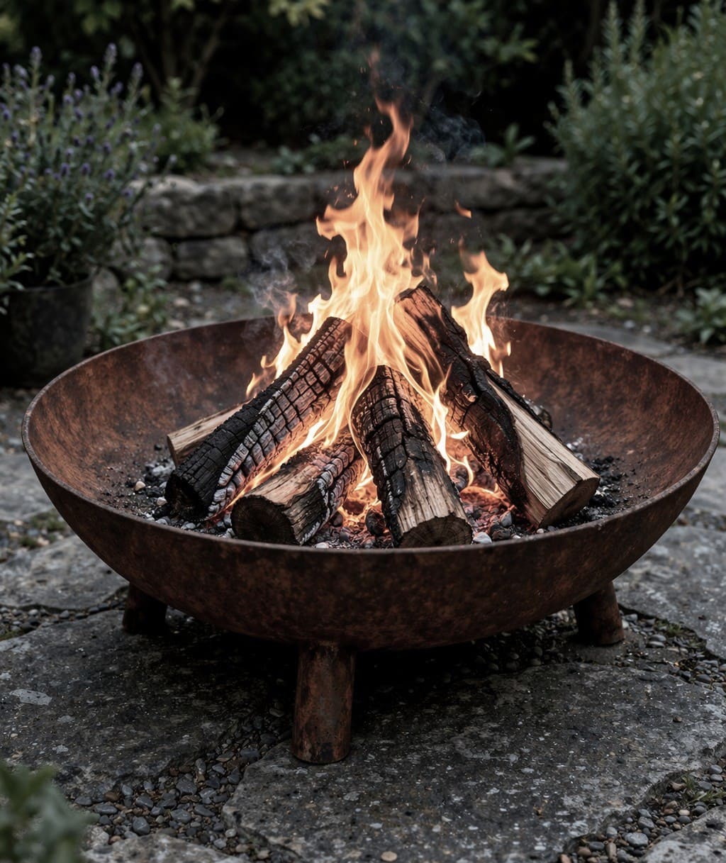 Feuerschale inkl. Holz & Anzünder