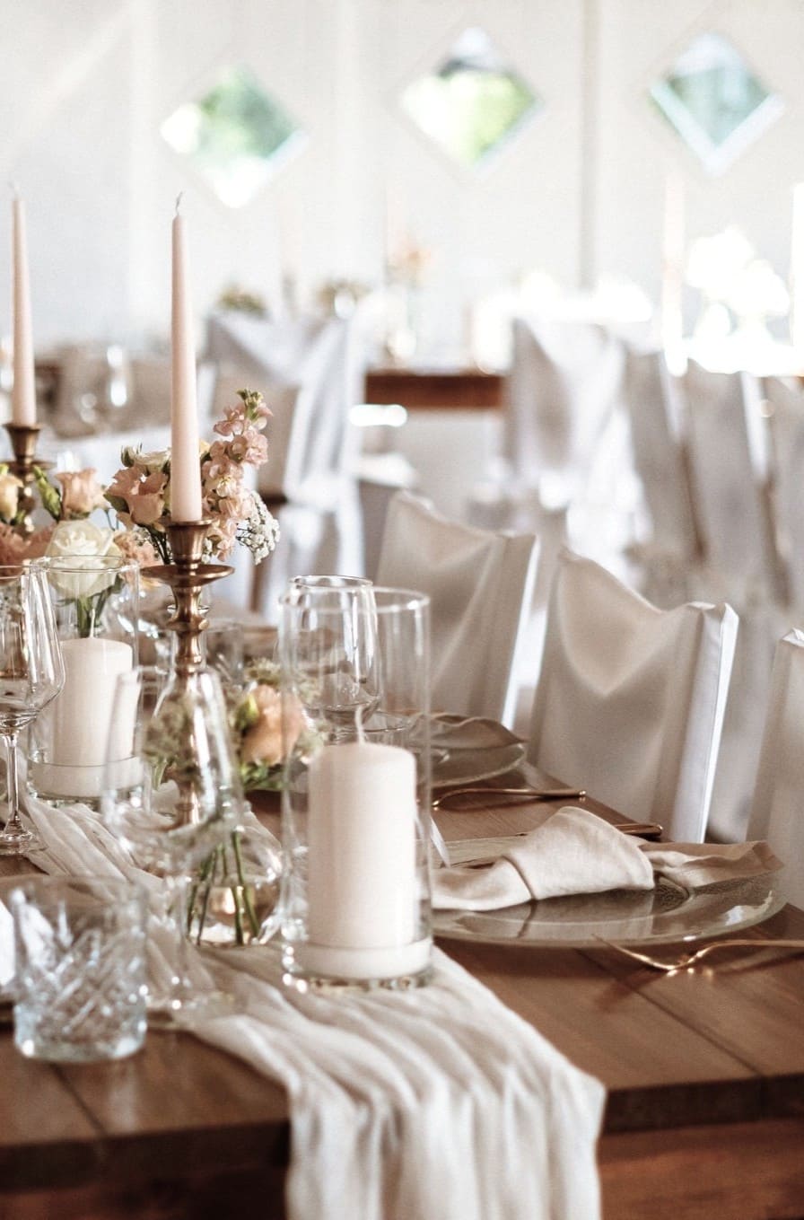 Glaszylinder für Kerzen (versch. Höhen)